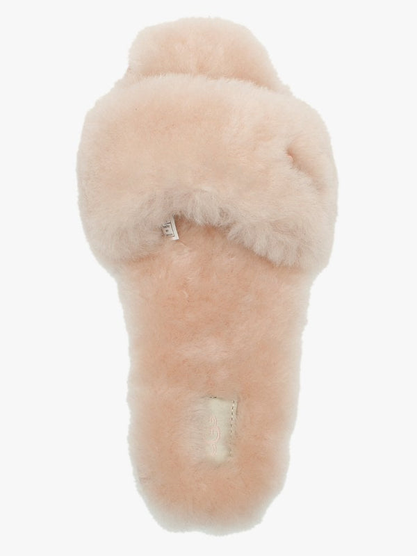 Fluff Slide Quartz Sheepskin Slippers