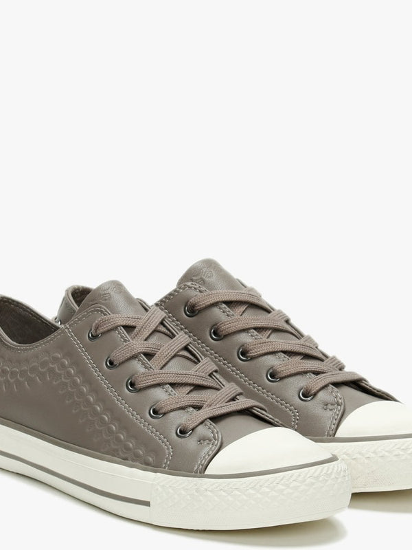 Virgo Perkish Leather Lace Up Trainers
