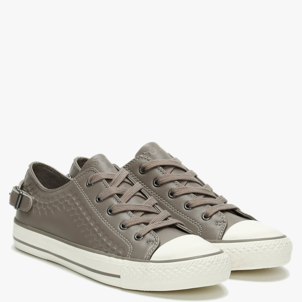Virgo Perkish Leather Lace Up Trainers