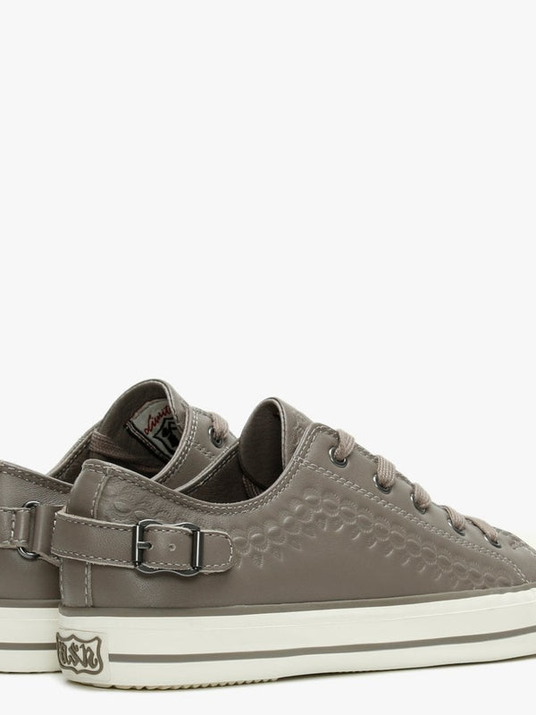 Virgo Perkish Leather Lace Up Trainers