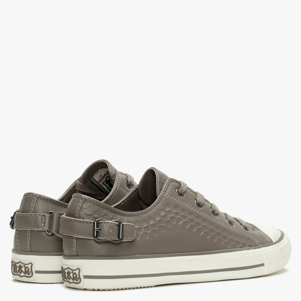Virgo Perkish Leather Lace Up Trainers