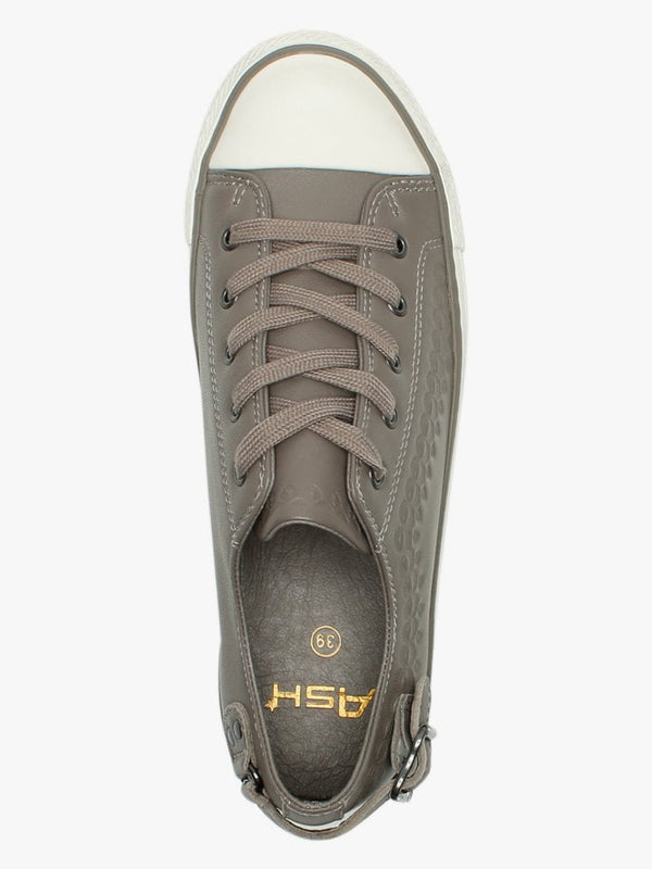 Virgo Perkish Leather Lace Up Trainers