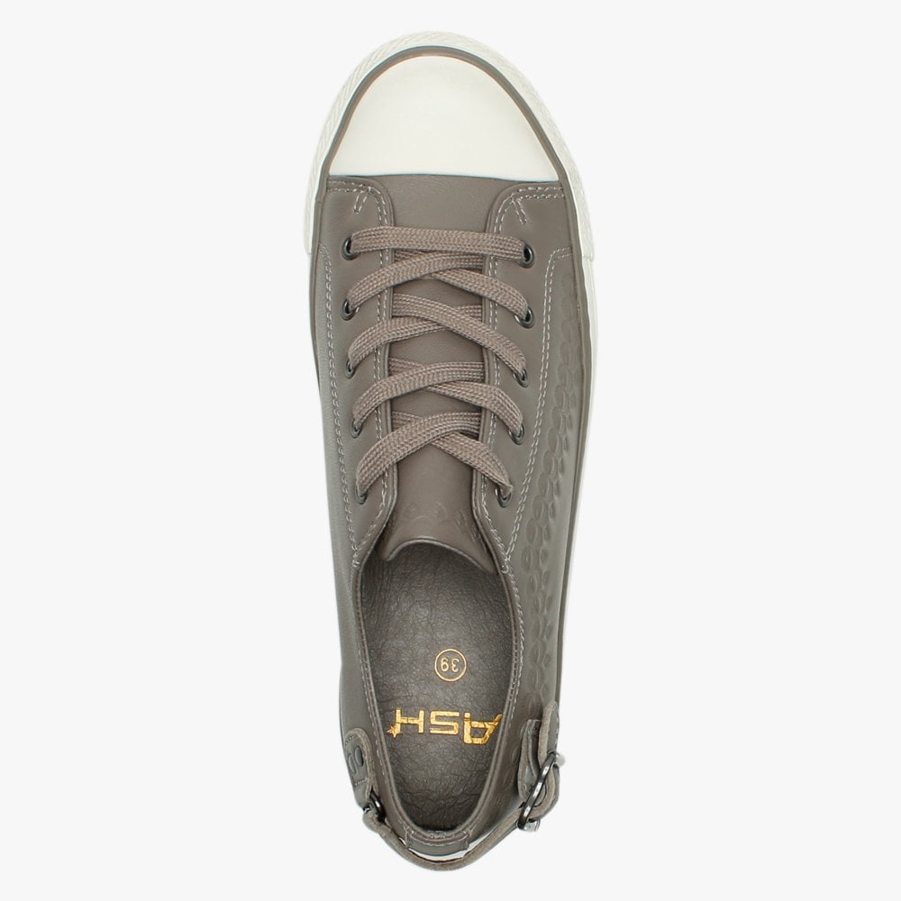 Virgo Perkish Leather Lace Up Trainers