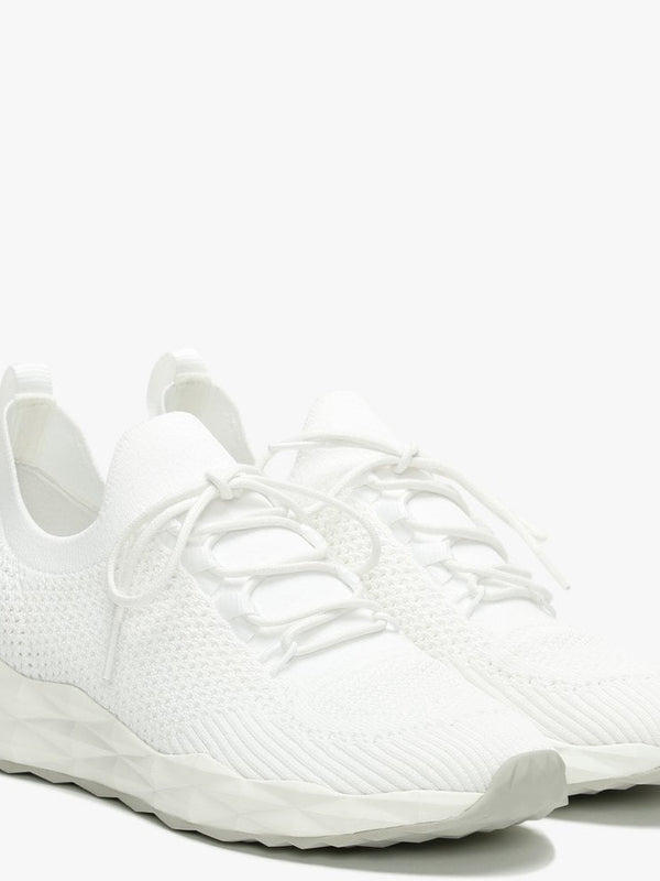 Skate Off White Knitted Trainers