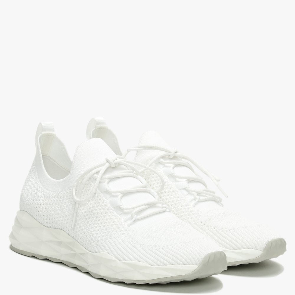 Skate Off White Knitted Trainers