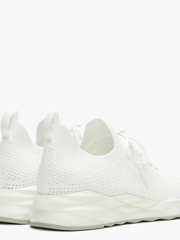 Skate Off White Knitted Trainers