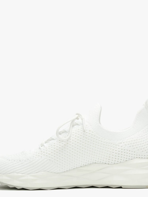 Skate Off White Knitted Trainers