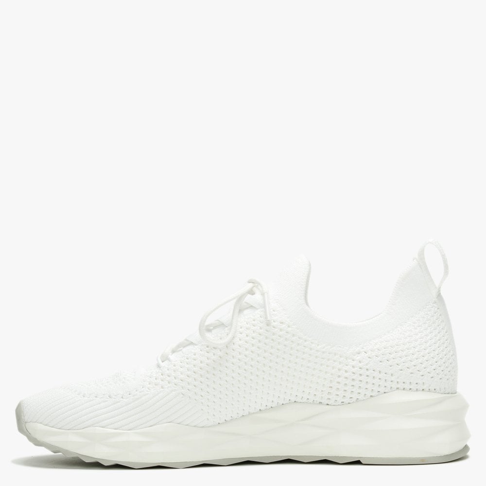 Skate Off White Knitted Trainers