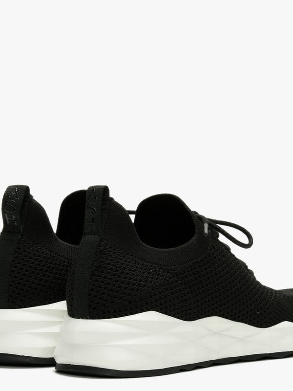 Skate Black Knitted Trainers