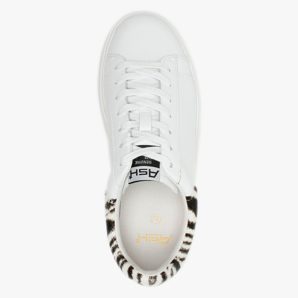 Moby White Black White Trainers