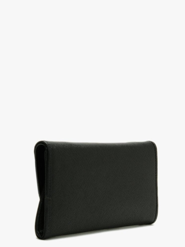 Small Flash Black Wallet On A Chain