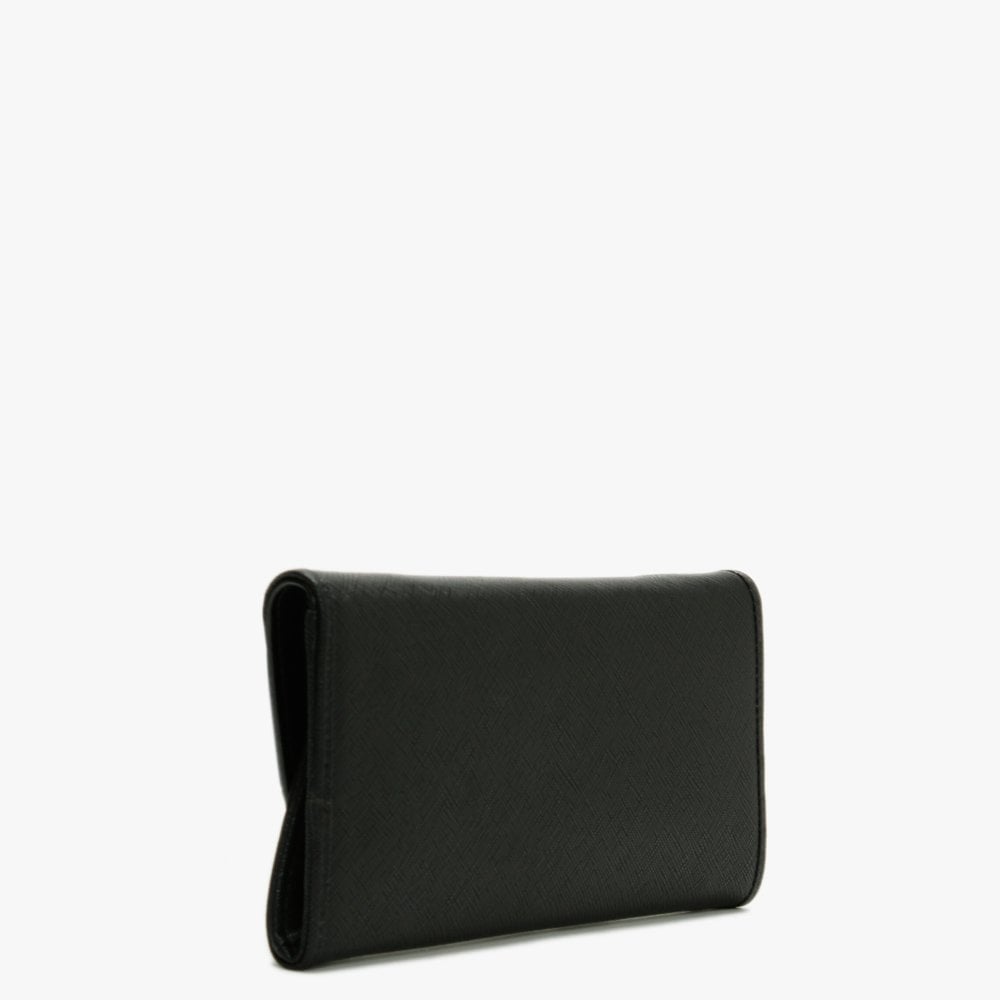 Small Flash Black Wallet On A Chain
