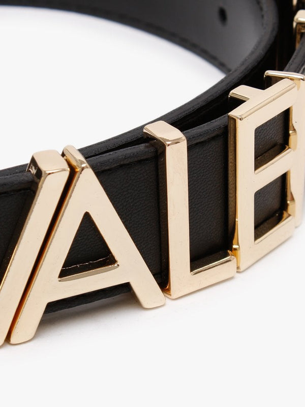 Emma Winter Cintura Black Logo Belt