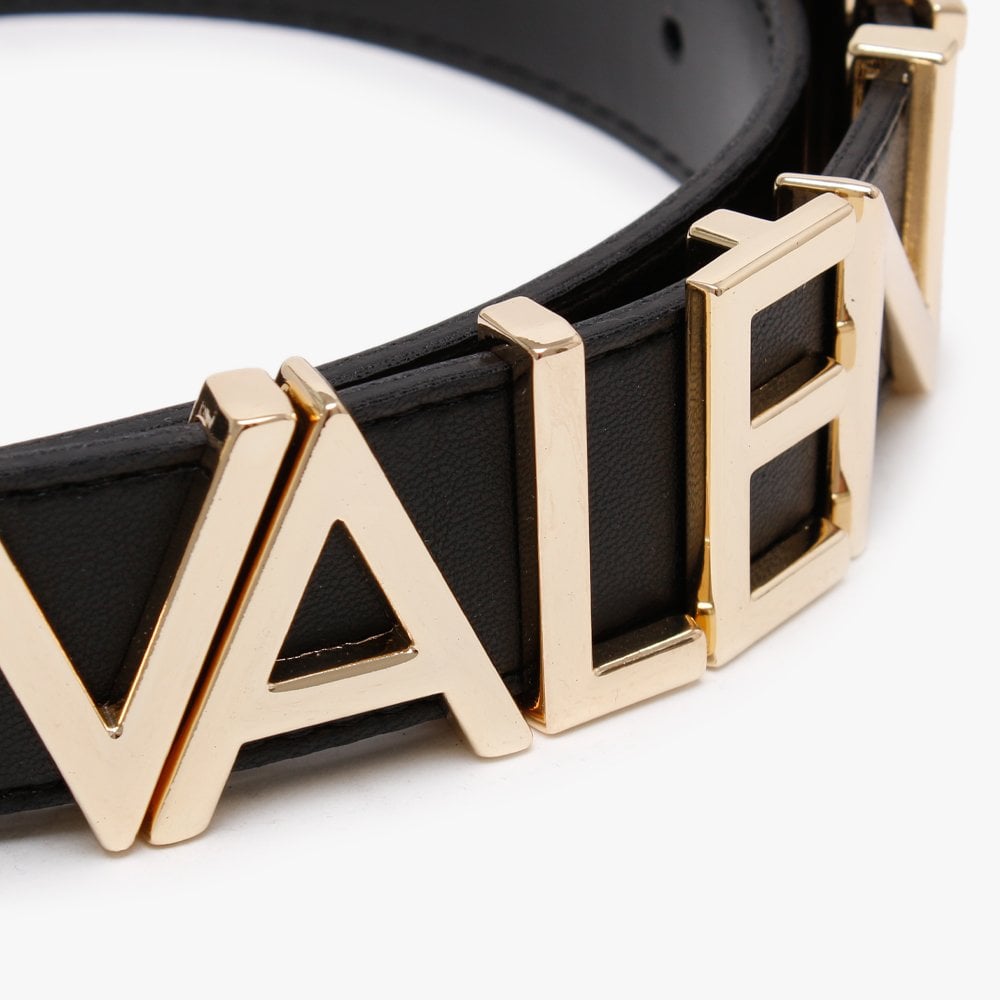Emma Winter Cintura Black Logo Belt