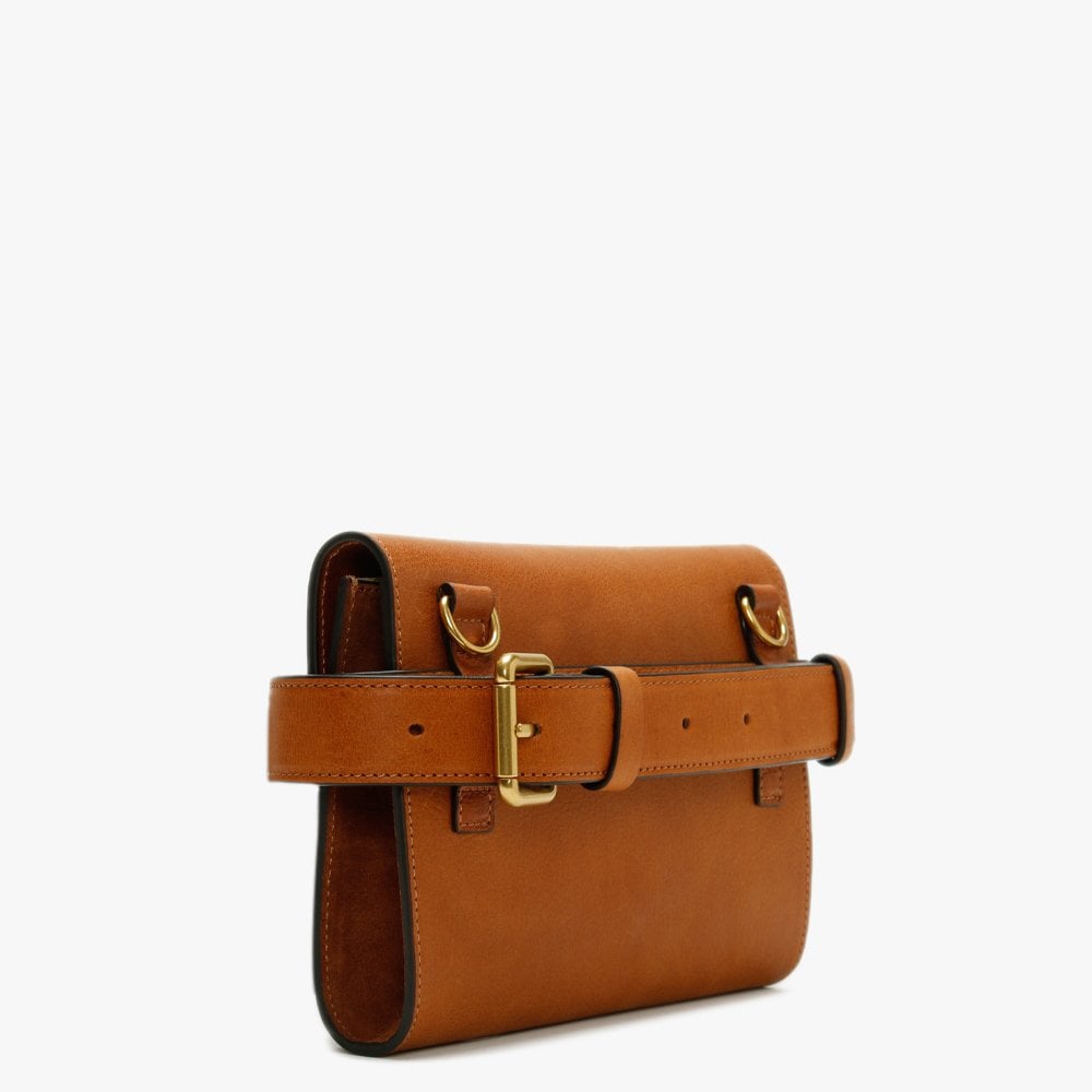 Vostok Tan Leather Belt Bag