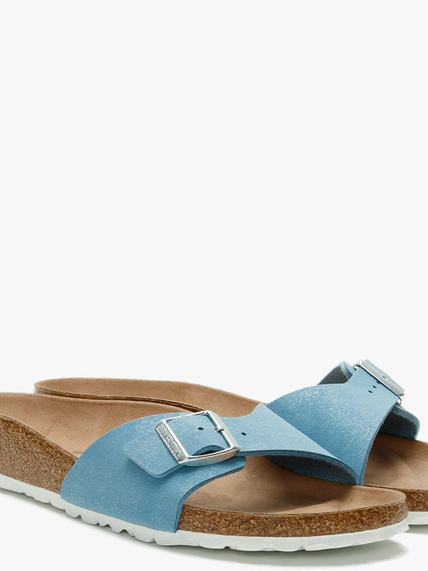 Vegan Madrid Brushed Dove Birko-Flor Mules