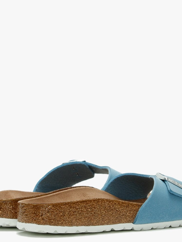Vegan Madrid Brushed Dove Birko-Flor Mules