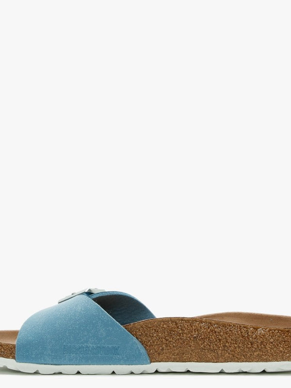 Vegan Madrid Brushed Dove Birko-Flor Mules