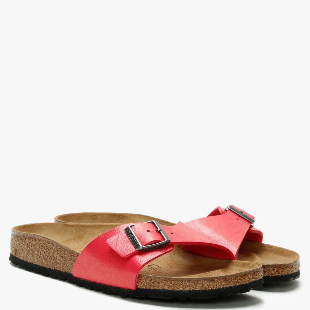Madrid Graceful Raspberry Birko-Flor Mules