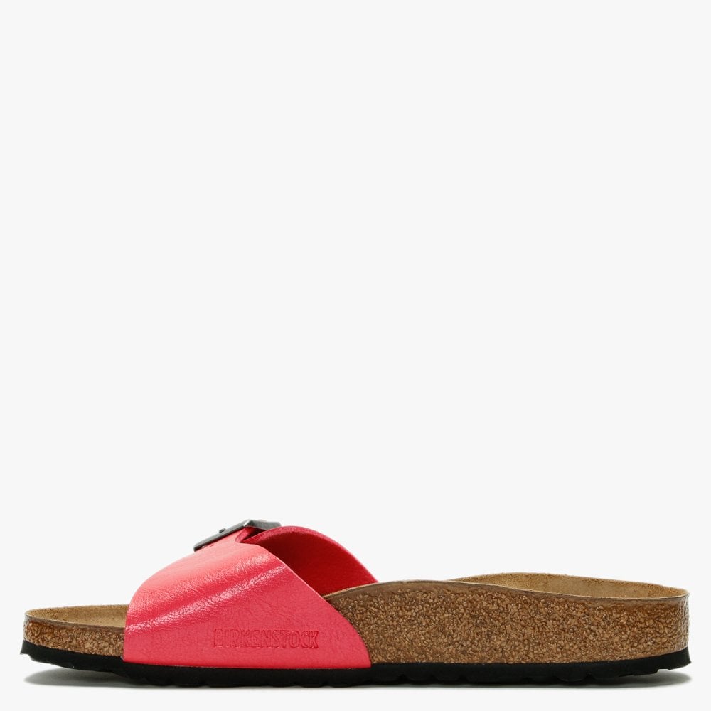 Madrid Graceful Raspberry Birko-Flor Mules