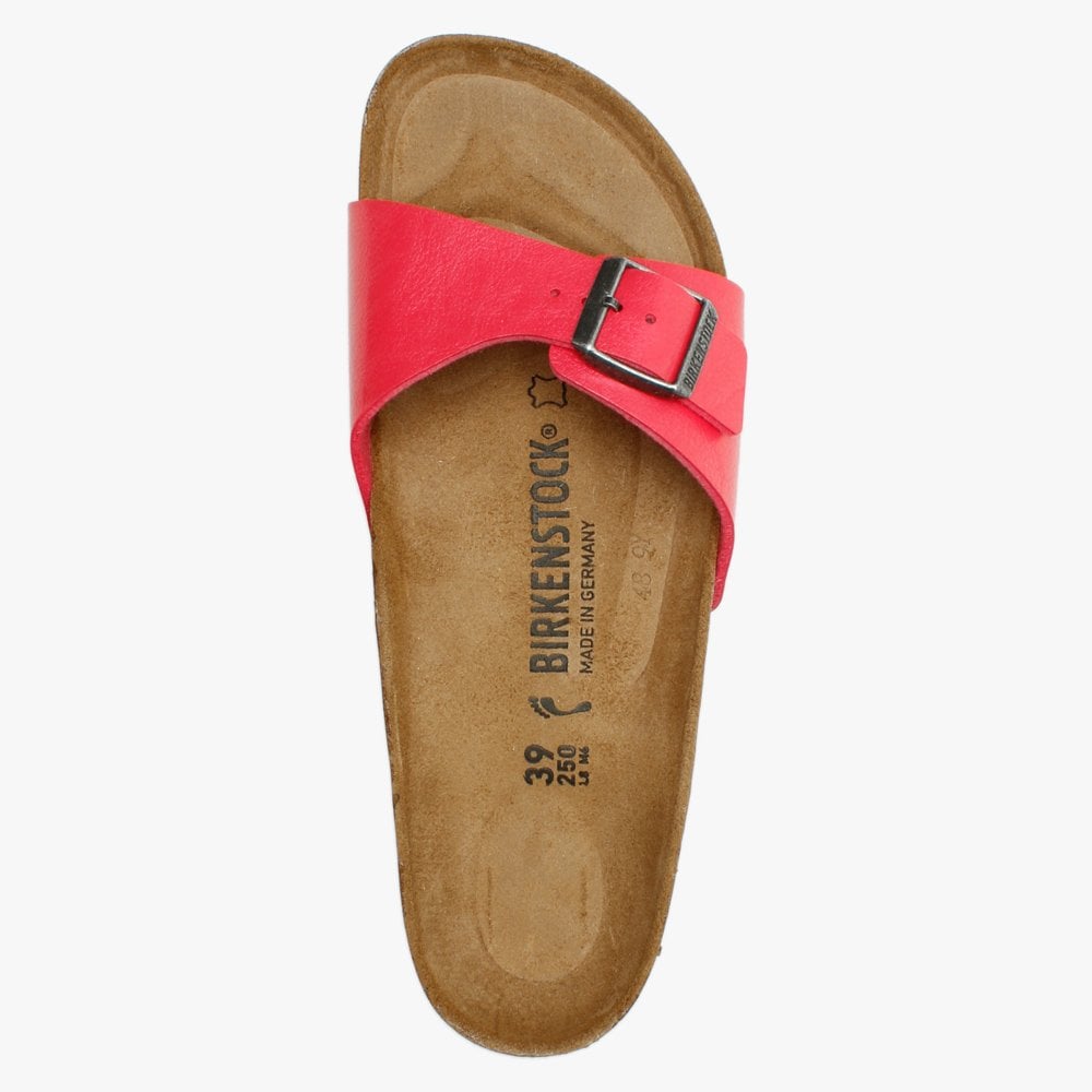 Madrid Graceful Raspberry Birko-Flor Mules