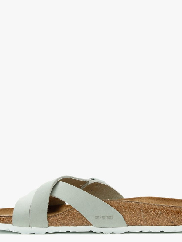 Yao Balance Mineral Birko-Flor Cross Strap Mules