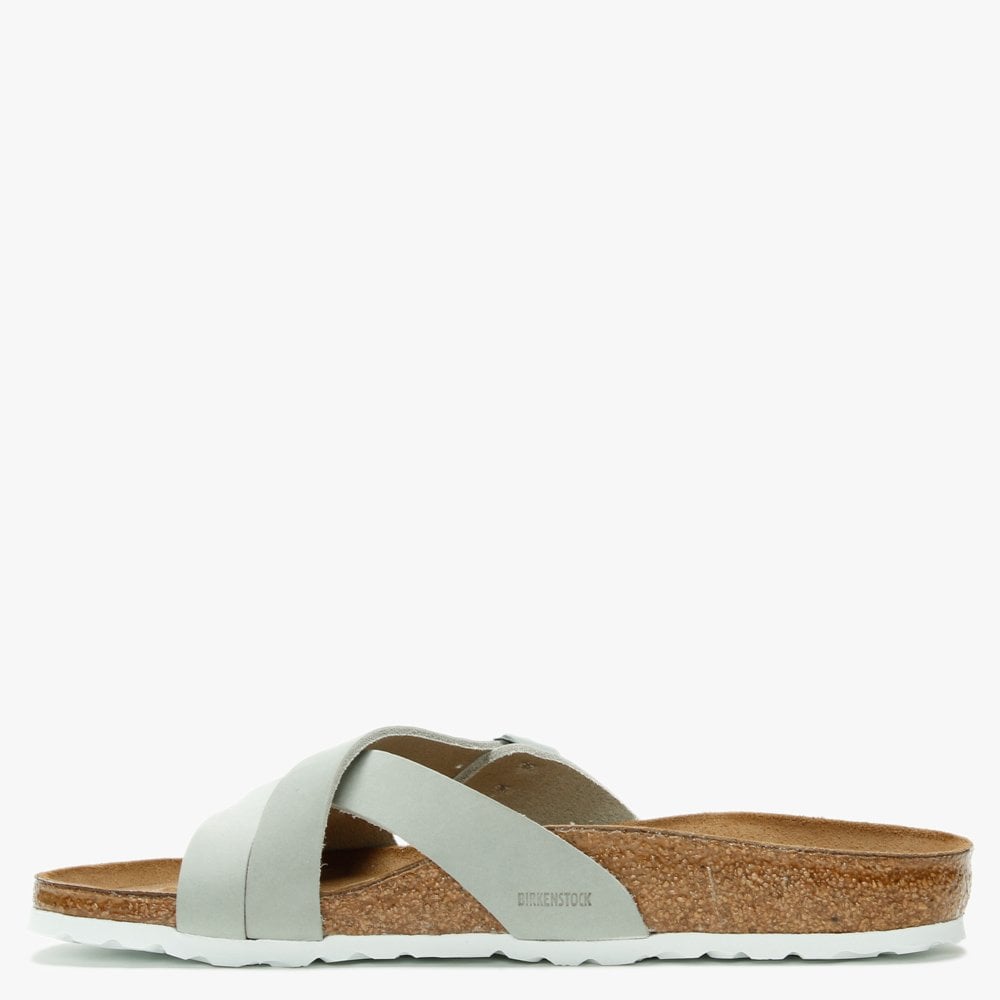 Yao Balance Mineral Birko-Flor Cross Strap Mules