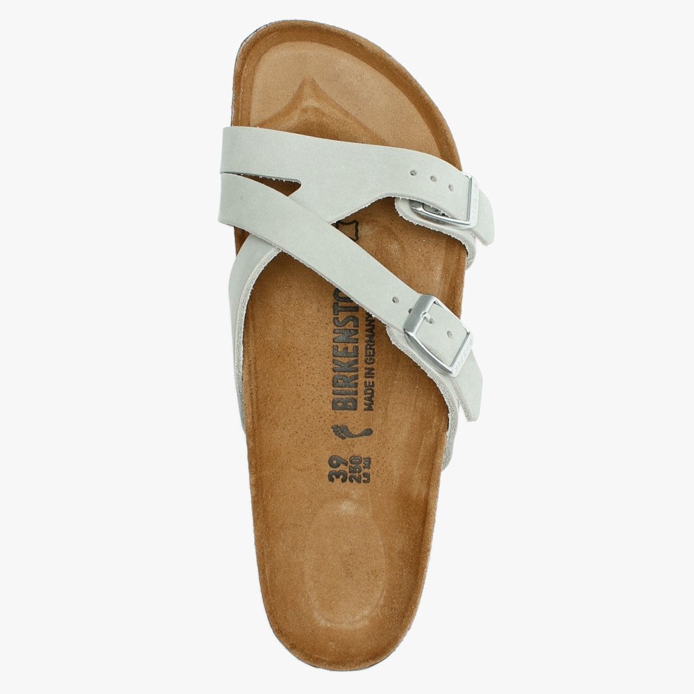 Yao Balance Mineral Birko-Flor Cross Strap Mules