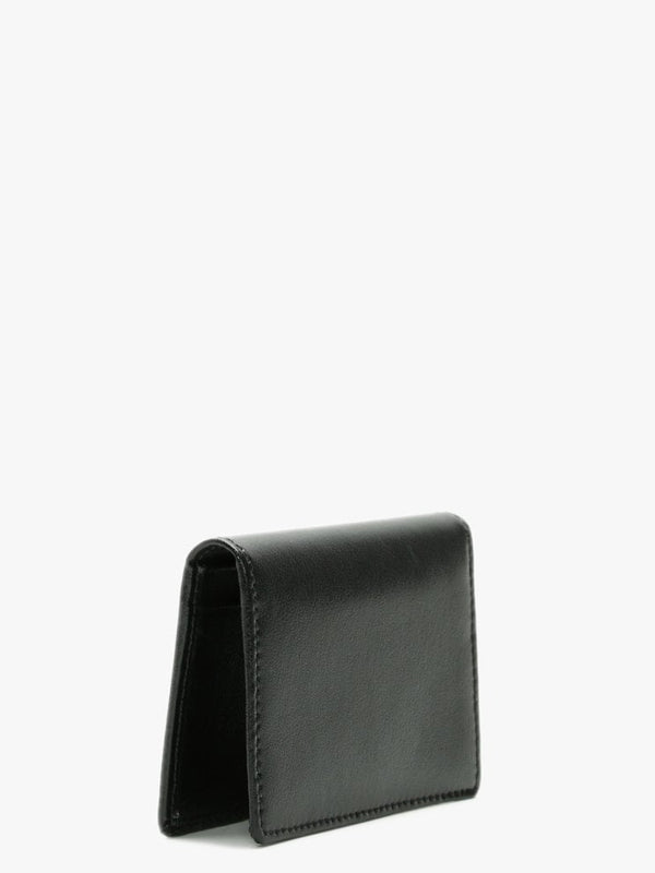 Small Anna Black Leather Card Holder