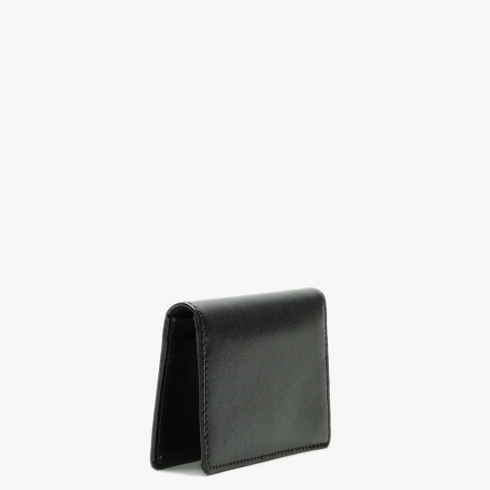 Small Anna Black Leather Card Holder
