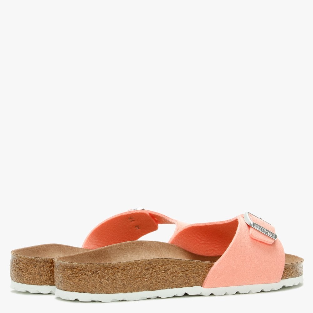 Madrid Brushed Flamingo Birko-Flor Mules