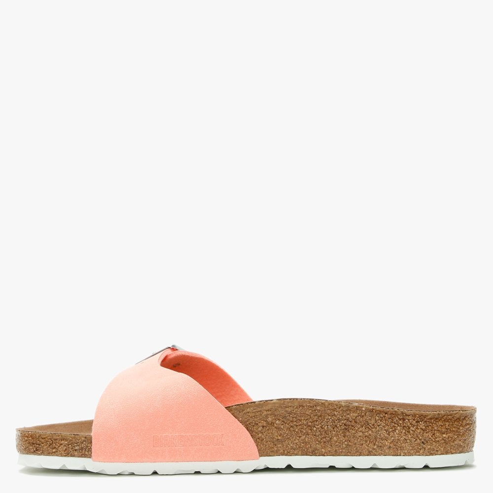 Madrid Brushed Flamingo Birko-Flor Mules
