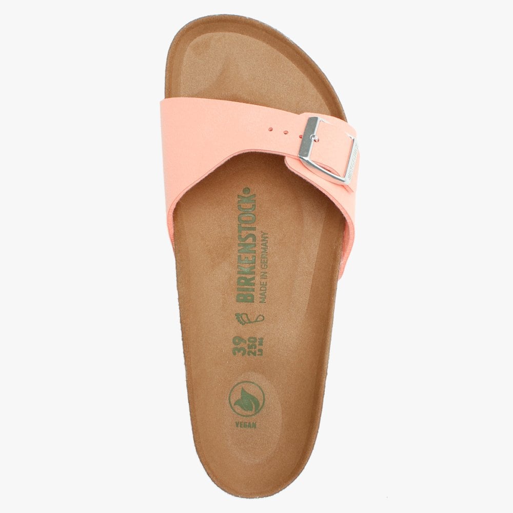 Madrid Brushed Flamingo Birko-Flor Mules