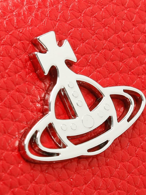 Johanna Red Vegan Zip Around Wallet