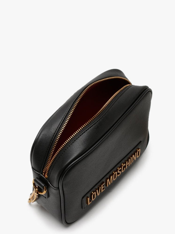 Logo Black Cross-Body Bag