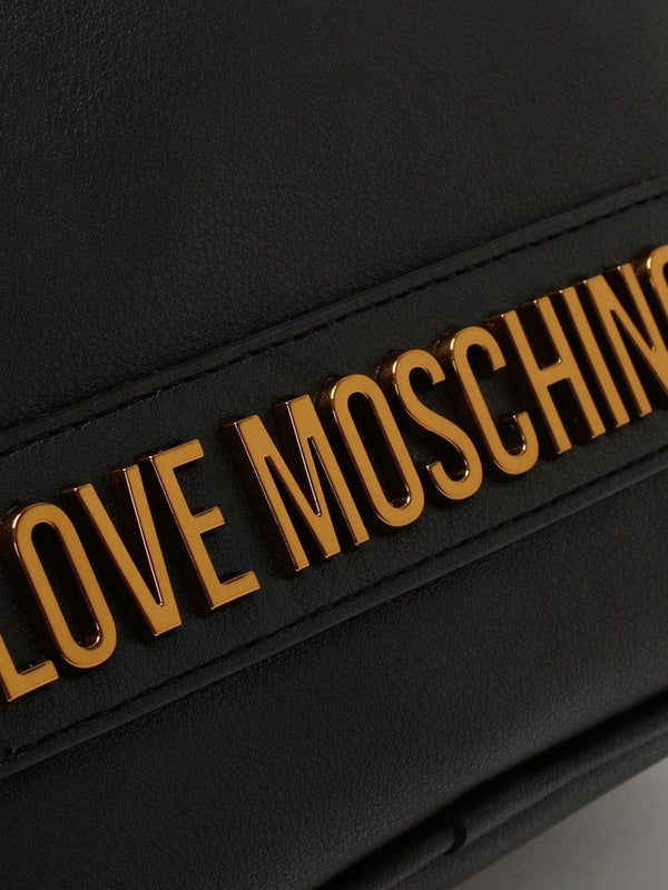 Logo Black Cross-Body Bag