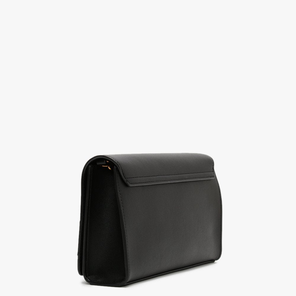 Square Chain Black Evening Bag