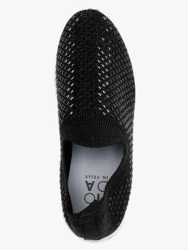 Beani Black Diamond Embellished Trainers