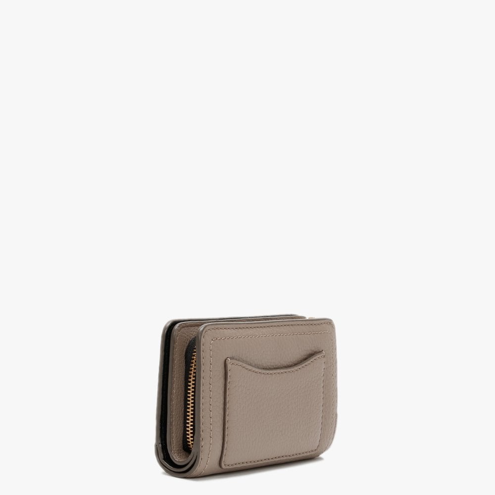 Softshot Cement Leather Compact Wallet