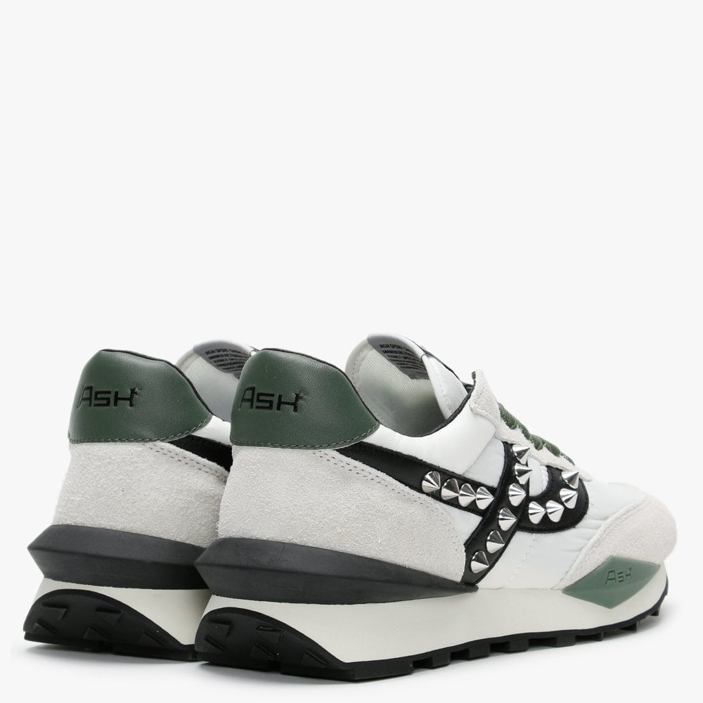 Spider Studs Off White Black Light Aviator Trainers