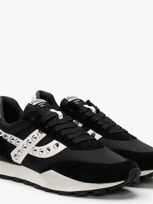 Spider Studs Black & Off White Trainers