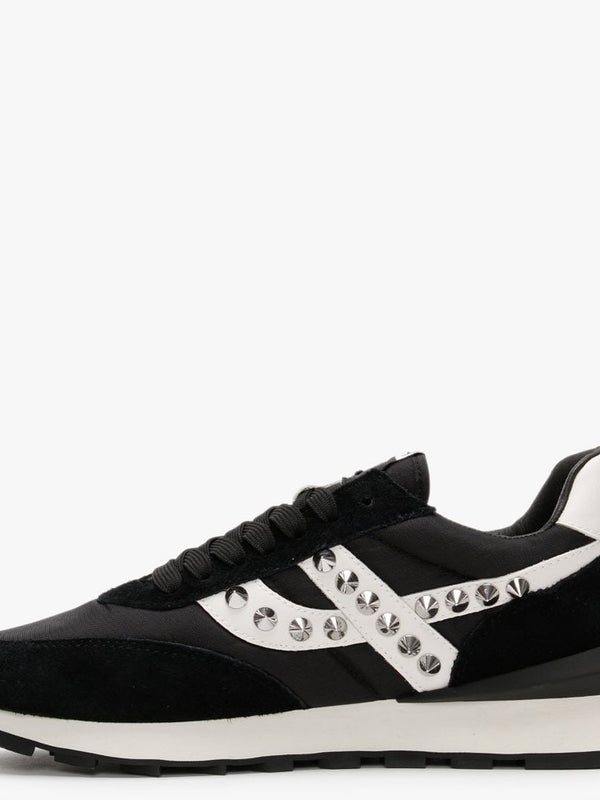 Spider Studs Black & Off White Trainers