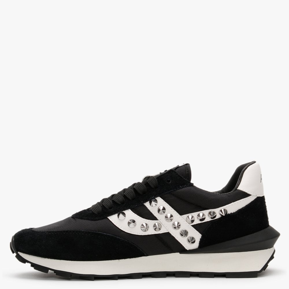 Spider Studs Black & Off White Trainers