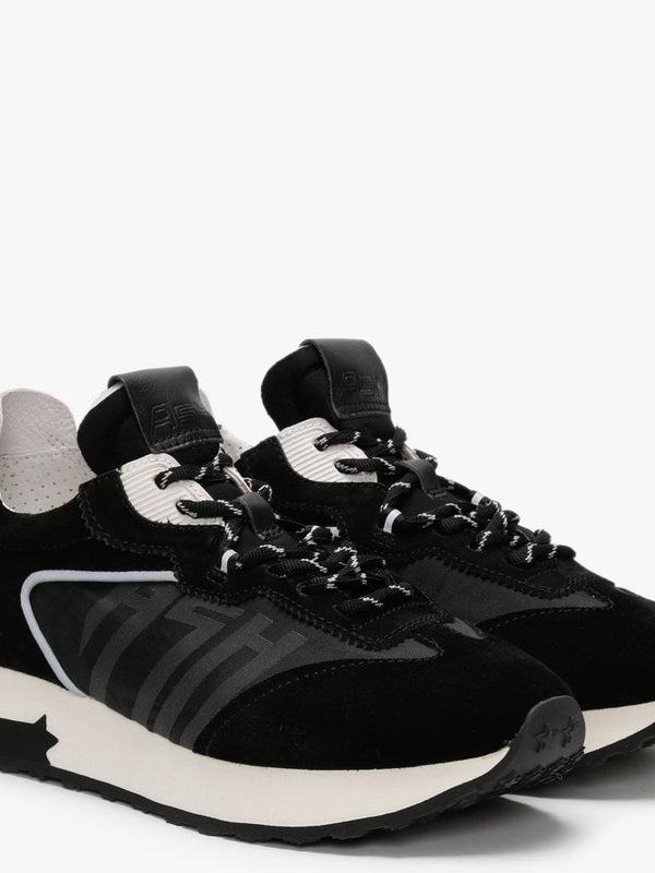 Tiger Black Siver Off White Trainers