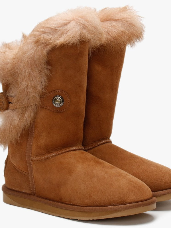 Nordic Tuscany Short Tan Double-Face Boots