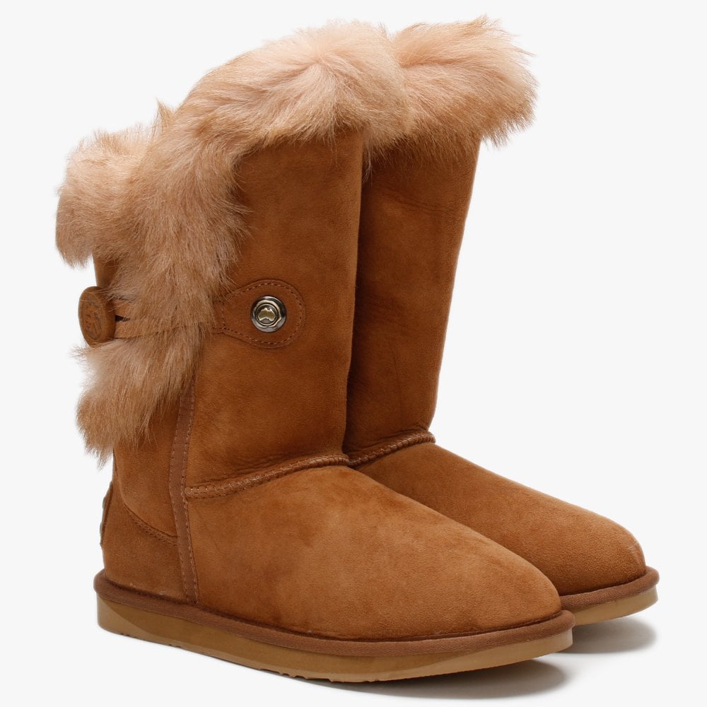 Nordic Tuscany Short Tan Double-Face Boots