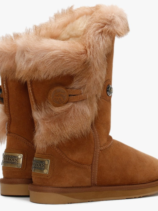 Nordic Tuscany Short Tan Double-Face Boots