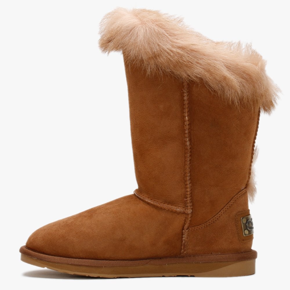 Nordic Tuscany Short Tan Double-Face Boots