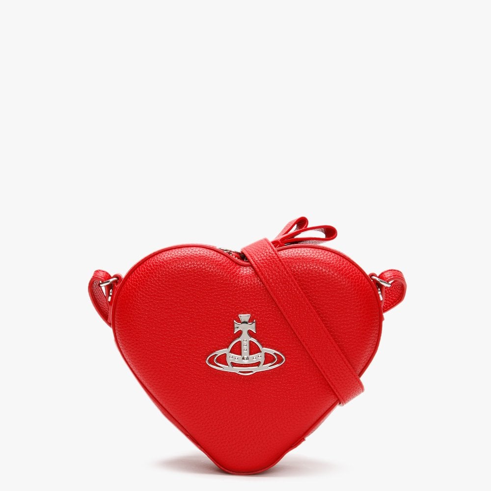 Vivienne Westwood ショルダーバッグ JOHANNA RED Vivienne Westwood Johanna II Red Vegan Heart Cross-Body Bag