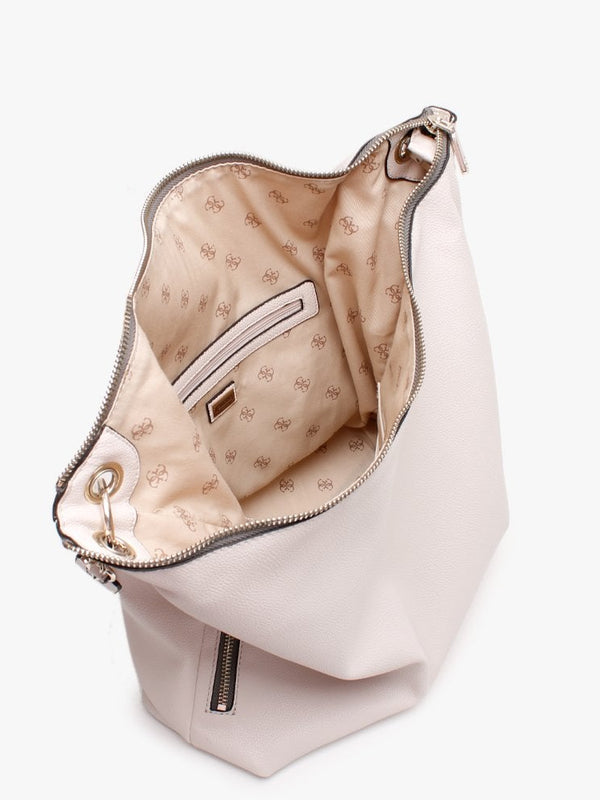 G Stone Pebbled Hobo Bag